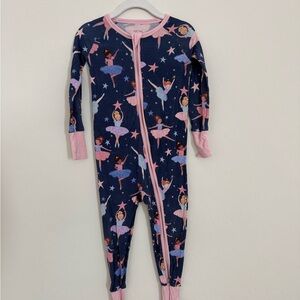 Little Sleepies Ballerina Stars Zippy 2T